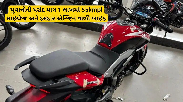 યુવાનોની પસંદ માત્ર 1 લાખમાં 55kmpl માઇલેજ અને દમદાર એન્જિન વાળી બાઇક